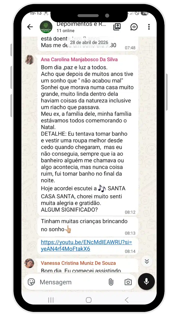 Depoimento de cliente do Casa Evolução