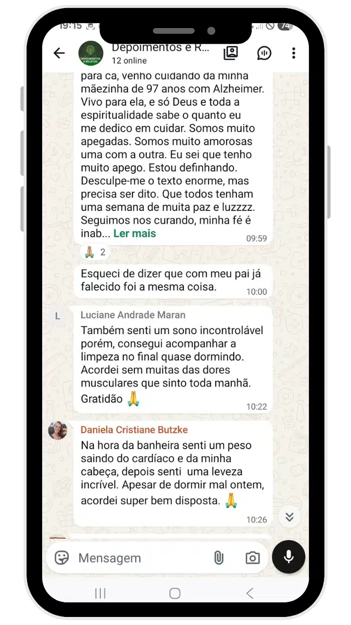Depoimento de cliente do Casa Evolução