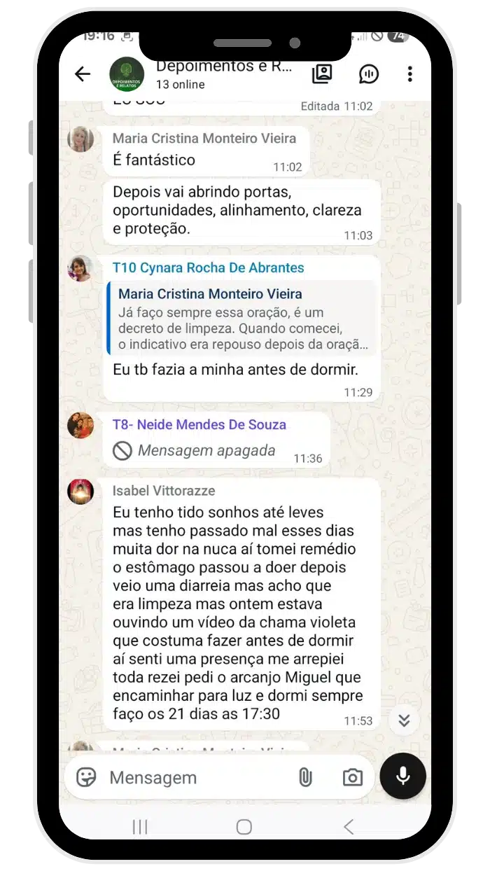 Depoimento de cliente do Casa Evolução