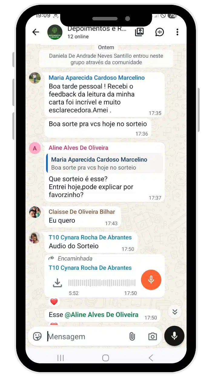 Depoimento de cliente do Casa Evolução