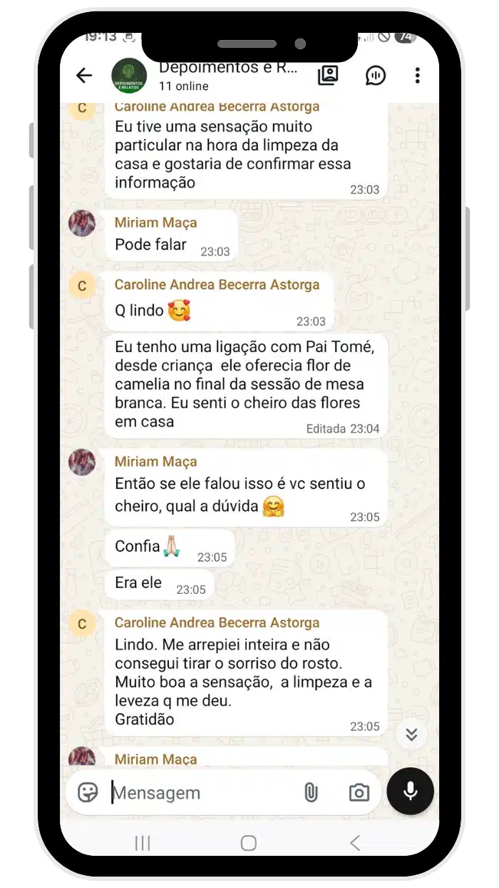 Depoimento de cliente do Casa Evolução